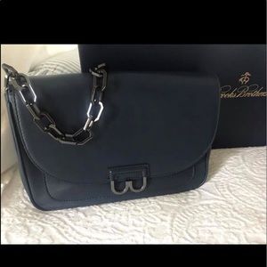 Brooks Brothers Blue Chain Bag
